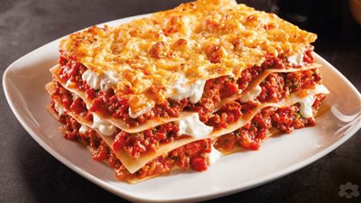 طريقة عمل اللازانيا بالخضار واللحم