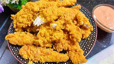 طريقة عمل  الاستربس المقرمش مثل الجاهز