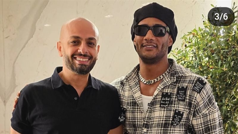 محمد رمضان مع رواية