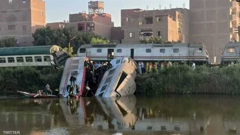 حادث قطار المنيا