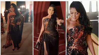 رانيا يوسف تشعل السوشيال ميديا بحضورها في مهرجان الجونة السينمائي (صور)