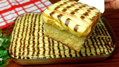 سهلة ولذيذة.. طريقة عمل كيكة الكاسترد