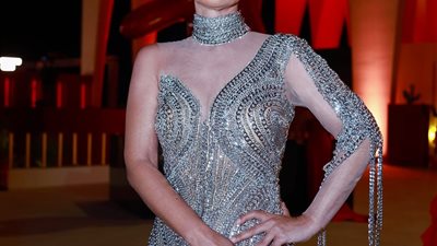 بسمة في مرمى نيران الجمهور بعد إطلالتها الافتتاحية في مهرجان الجونة السينمائي (صور)