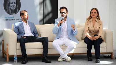 ندوة نيللي كريم ويوسف الشريف بمهرجان الجونة تجذب أنظار أهل الفن 