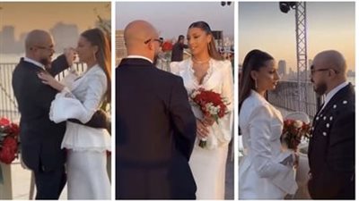 الزيجة الرابعة.. اللقطات الأولى من حفل زفاف الفنان محمود العسيلي (صور)