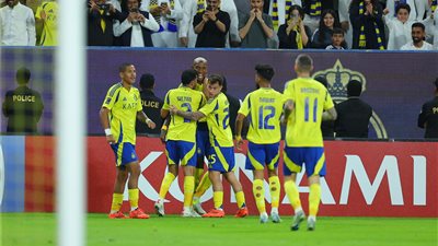 النصر يسحق العين بخماسية في دوري أبطال آسيا