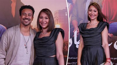 منة شلبي وأحمد داود يتألقان في العرض الخاص لفيلم «الهوى سلطان» (صور)  