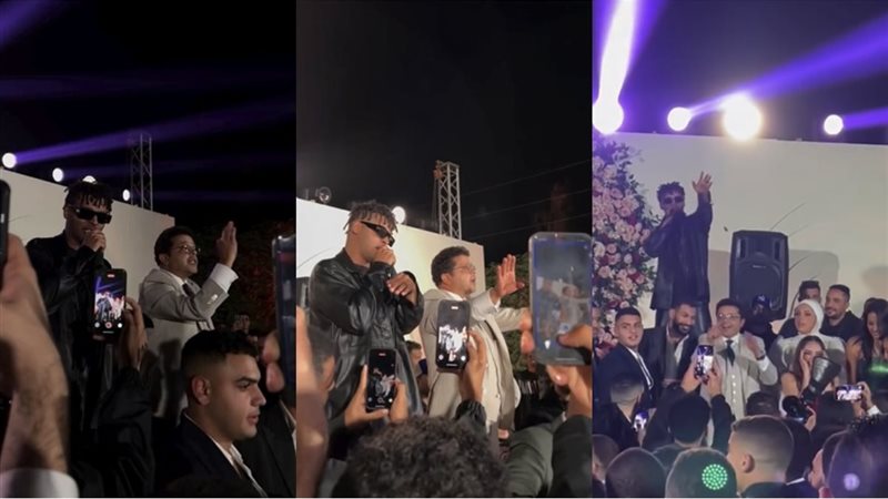 خطوبة ابنة محمد هنيدي