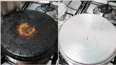 هترجع أجدد من الأول.. 3 خطوات بسيطة لتنظيف طاسة القلي 