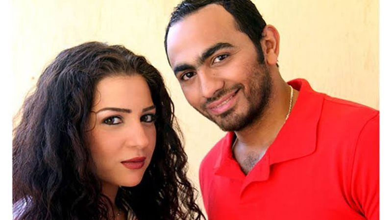 مي عز الدين وتامر