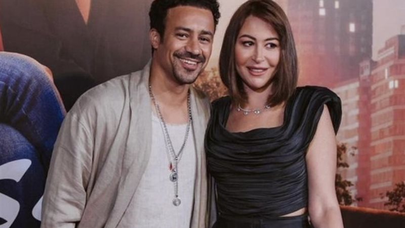 منة شلبي وأحمد داود