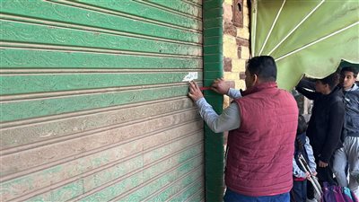 ببني سويف الجديدة والشروق.. تنفيذ 33 قرار غلق وتشميع محلات مخالفة