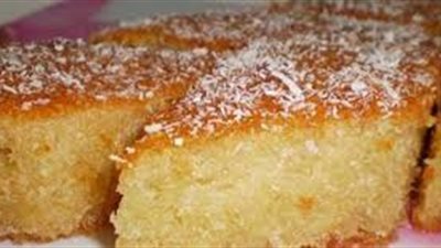طريقة عمل كيكة الرواني اللذيذة مثل محلات الحلويات
