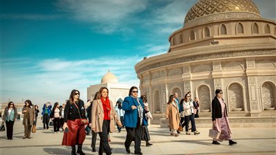 بالصور.. رابطة زوجات الدبلوماسيين تنظم زيارة للعاصمة الإدارية