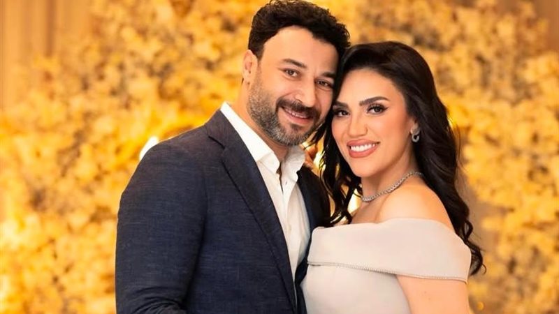 زفاف مي فاروق ومحمد