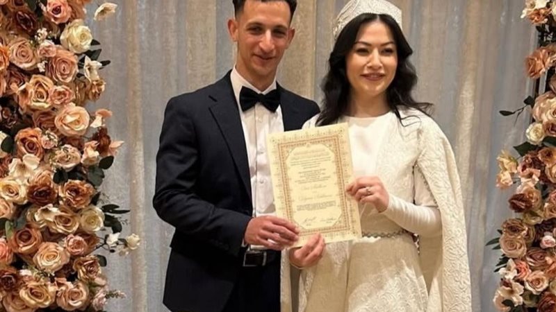 زفاف نجل شقيق حنان