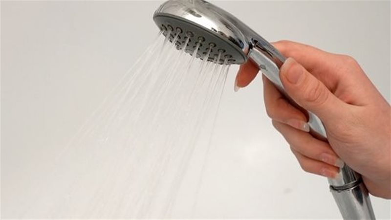 تنظيف رأس الدش
