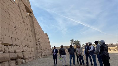 بدء مشروع ترميم معبد الرامسيوم بالأقصر