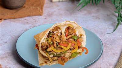 طريقة عمل كريب فاهيتا الدجاج مثل المطاعم