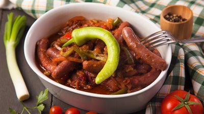 طريقة عمل السجق الاسكندراني  في المنزل مثل المحلات 