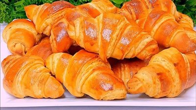 طريقة عمل الكرواسون بالجبنة في المنزل بطعم ومذاق لذيذ وشهي