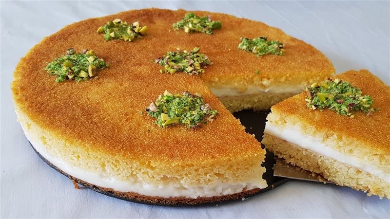 طريقة عمل البسبوسة