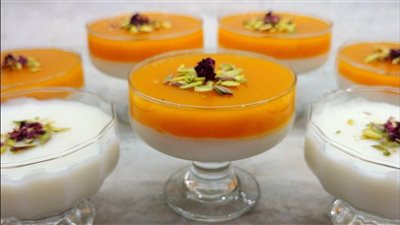 حلويات رمضانية.. طريقة تحضير مهلبية قمر الدين بخطوات بسيطة 