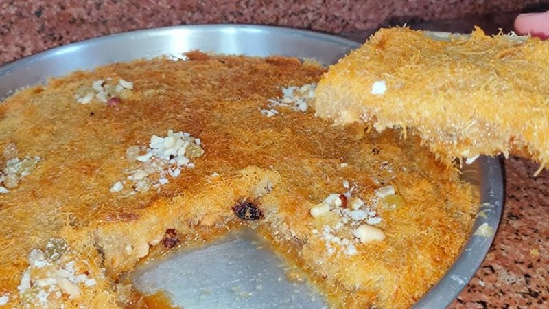 طريقة عمل الكنافة