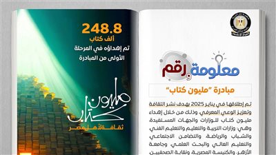 مجلس الوزراء: اطلاق مبادرة «مليون كتاب» لتعزيز الوعي وتنمية القدرات