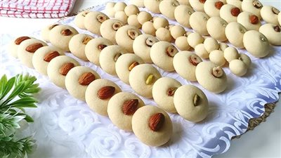 استعدي لفرحة العيد.. طريقة تحضير الغريبة الناعمة بخطوات سهلة وبسيطة 