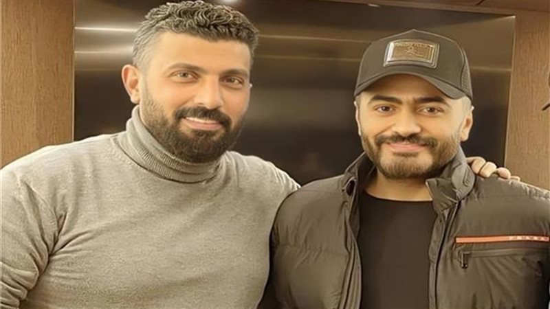 محمد سامي مع تامر