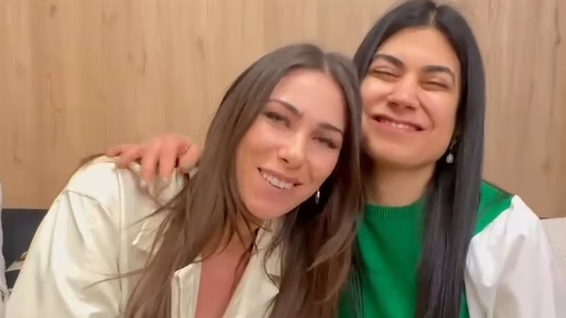 دانييلا رحمة مع الراقصة