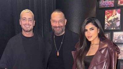 لقطة طريفة تجمع بين سعد لمجرد وماجد المصري (صور)