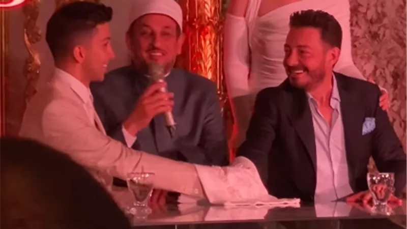 عقد قران ليلي أحمد