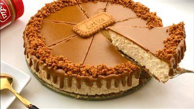 طريقة عمل تشيز كيك اللوتس بطعم ومذاق رائع مثل الجاهز 