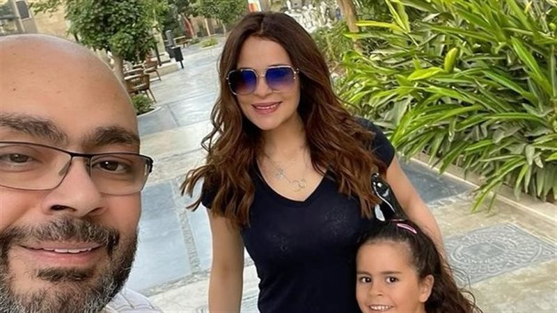 كارول سماحة مع زوجها