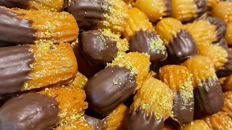 بلح الشام بالنوتيلا
