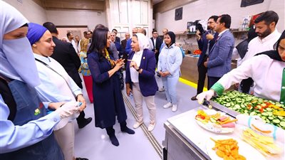 بالصور.. وزيرة التضامن الاجتماعي تتفقد تجديدات مؤسسة الفتيات بالعجوزة