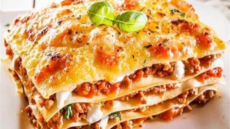 طريقة عمل اللازانيا