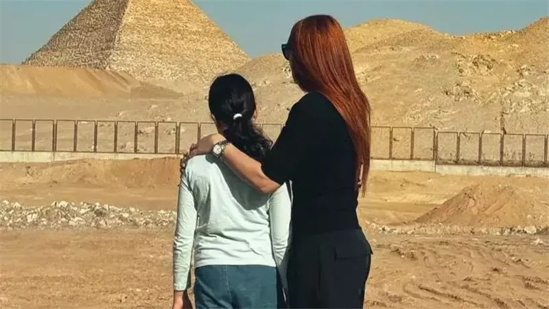 كارول سماحة مع ابنتها