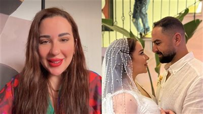 أسما شريف منير تكشف سر زيادة وزنها.. ووجهتها لشهر العسل مع عريسها 