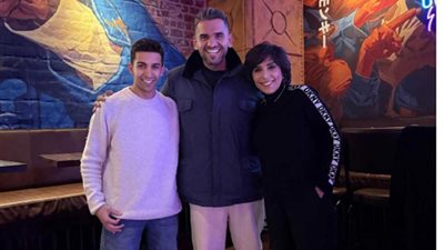 حسين الجسمي يهنئ هشام جمال وأمل مبدي بعيد ميلادهما