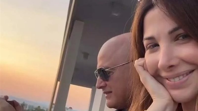نانسي عجرم وزوجها