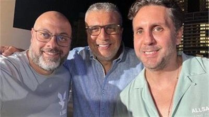 هشام ماجد مع معتز