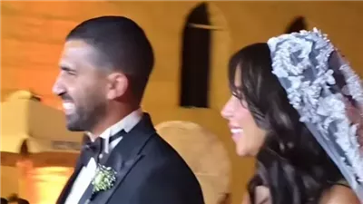 ماجد المصري يحتفل بعقد قران وزفاف ابنته في حفل عائلي