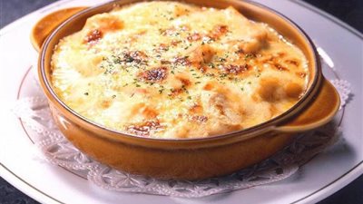 طريقة عمل  طاجن المكرونة بالجمبري بمذاق المطاعم في مطبخك