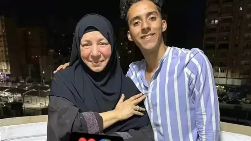 عبلة كامل وابن شقيقها