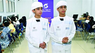 حمدان وسلطان| توأمان إماراتيان أبدعا في الاستخدام الآمن للإنترنت ومكافحة التنمر الإلكتروني