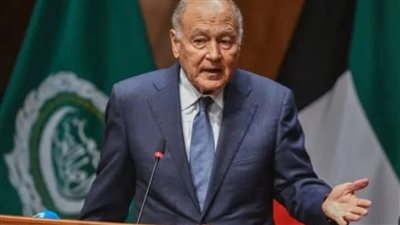 أبو الغيط يدين تصويت الكنيست على قانون سيطرة إسرائيل على الضفة الغربية