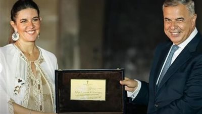 فرح الديباني تتسلّم مفتاح الإسكندرية في قلعة قايتباي